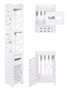 Szafka Łazienkowa słupek AŻUROWA 120cm