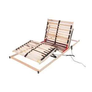 ComfortFlex Electric R6 – stelaż regulowany elektrycznie 90×200, 3 strefy twardości