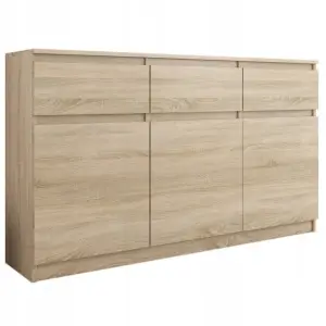 Komoda 98 cm 3 Szuflady SONOMA