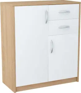 Komoda JULIA K020 K12D2S SONOMA BIAŁY