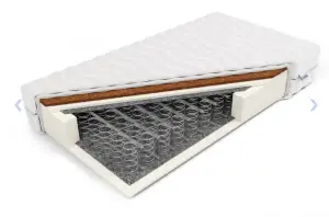 Materac bonellowy H2/H3 z kokosem Artemida 18cm