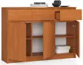 KOMODA-SZAFKA-140cm-3-DRZWI-3-SZUFLADY-OLCHA-DUZA-Kolor-frontow-olcha.webp