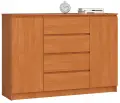 KOMODA-SZAFA-140cm-4-SZUFLADY-2-DRZWI-OLCHA-DUZA.webp