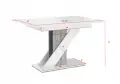 Stol-ROZKLADANY-120-160-BialyCzarny-Polysk-GRATIS-Wysokosc-mebla-75-cm.webp