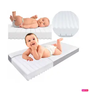 Materac do łóżeczka dziecięcego 120x60 PREMIUM PIANKOWY średnio twardy