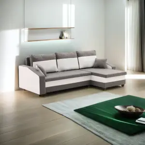 Narożnik POSEJDON kanapa z funkcja SPANIA łóżko ROGÓWKA sofa