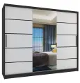 szafa-przesuwna-232cm-z-lustrem-Czarna-Biała1.webp